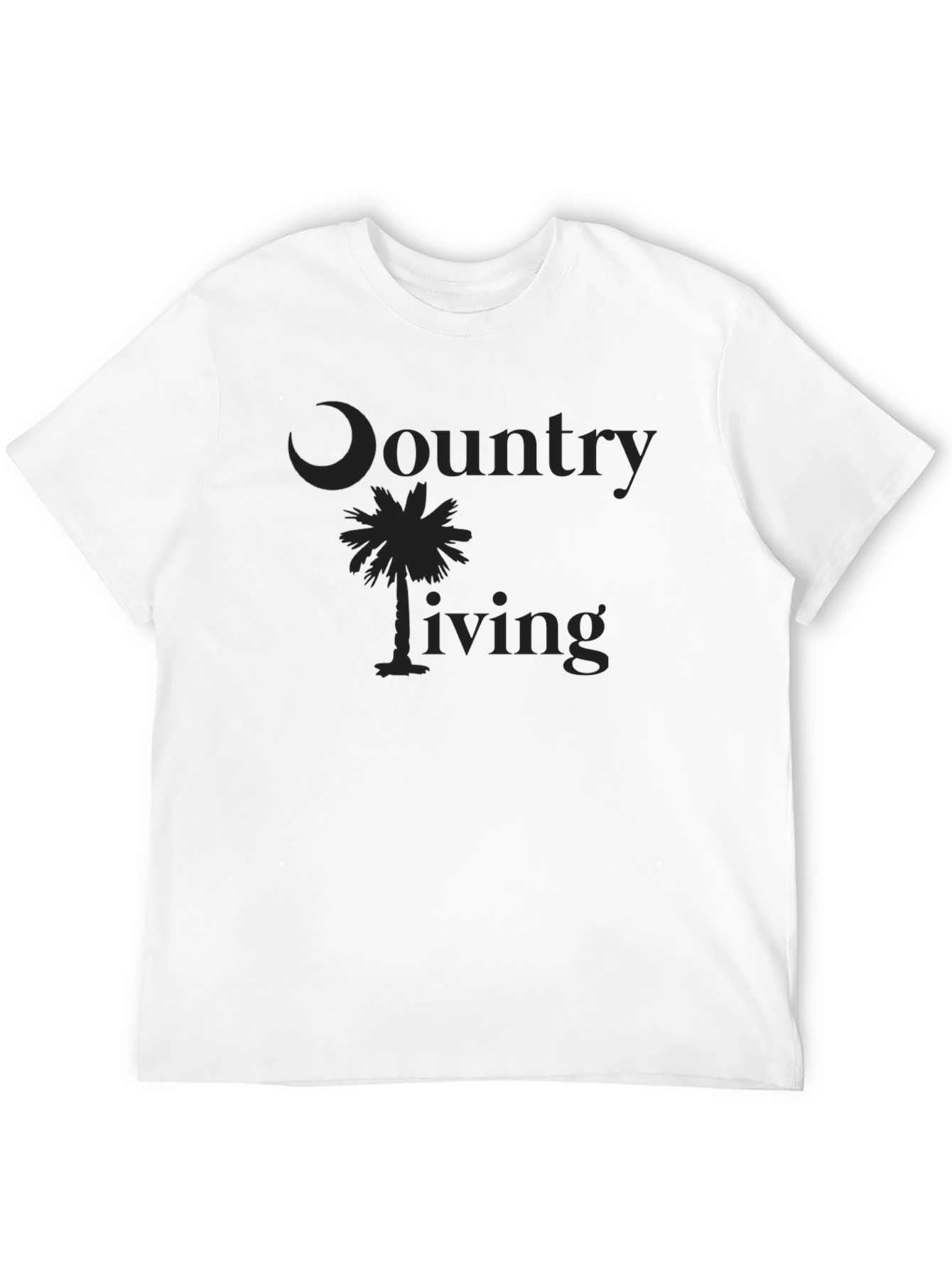 Country Living Black T-Shirt
