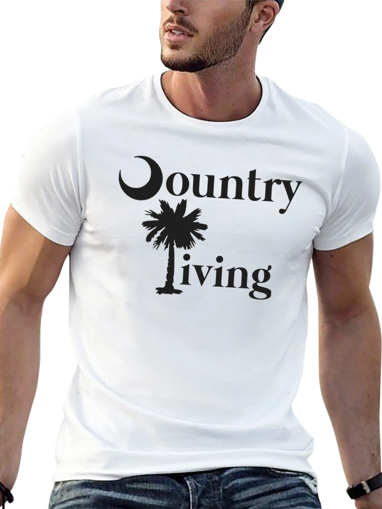 Country Living Black T-Shirt