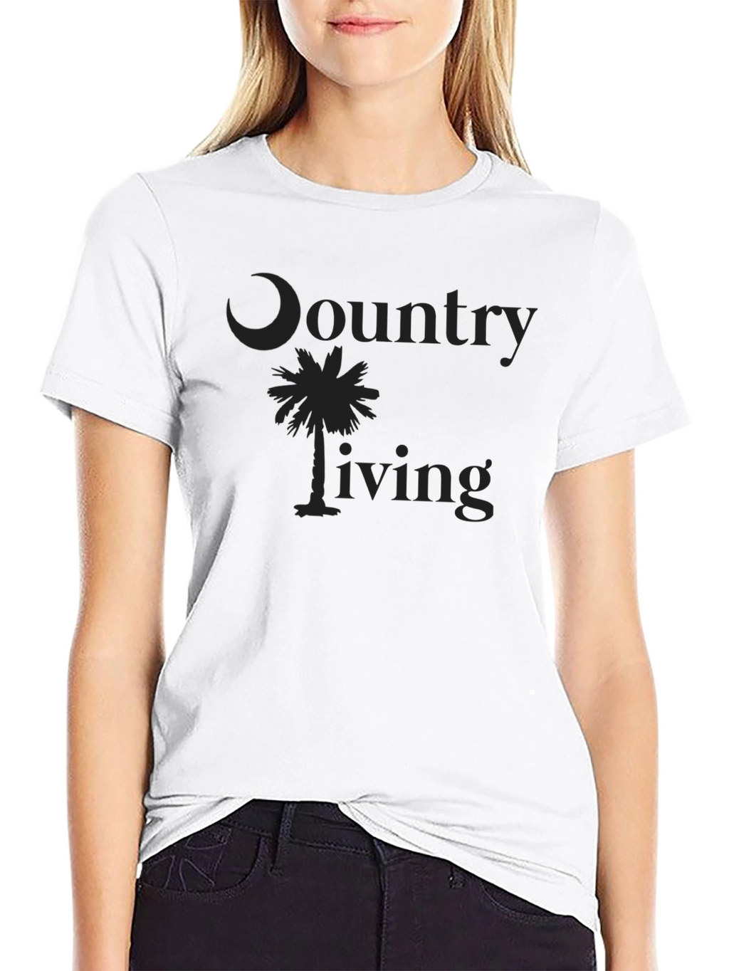 Country Living Black T-Shirt