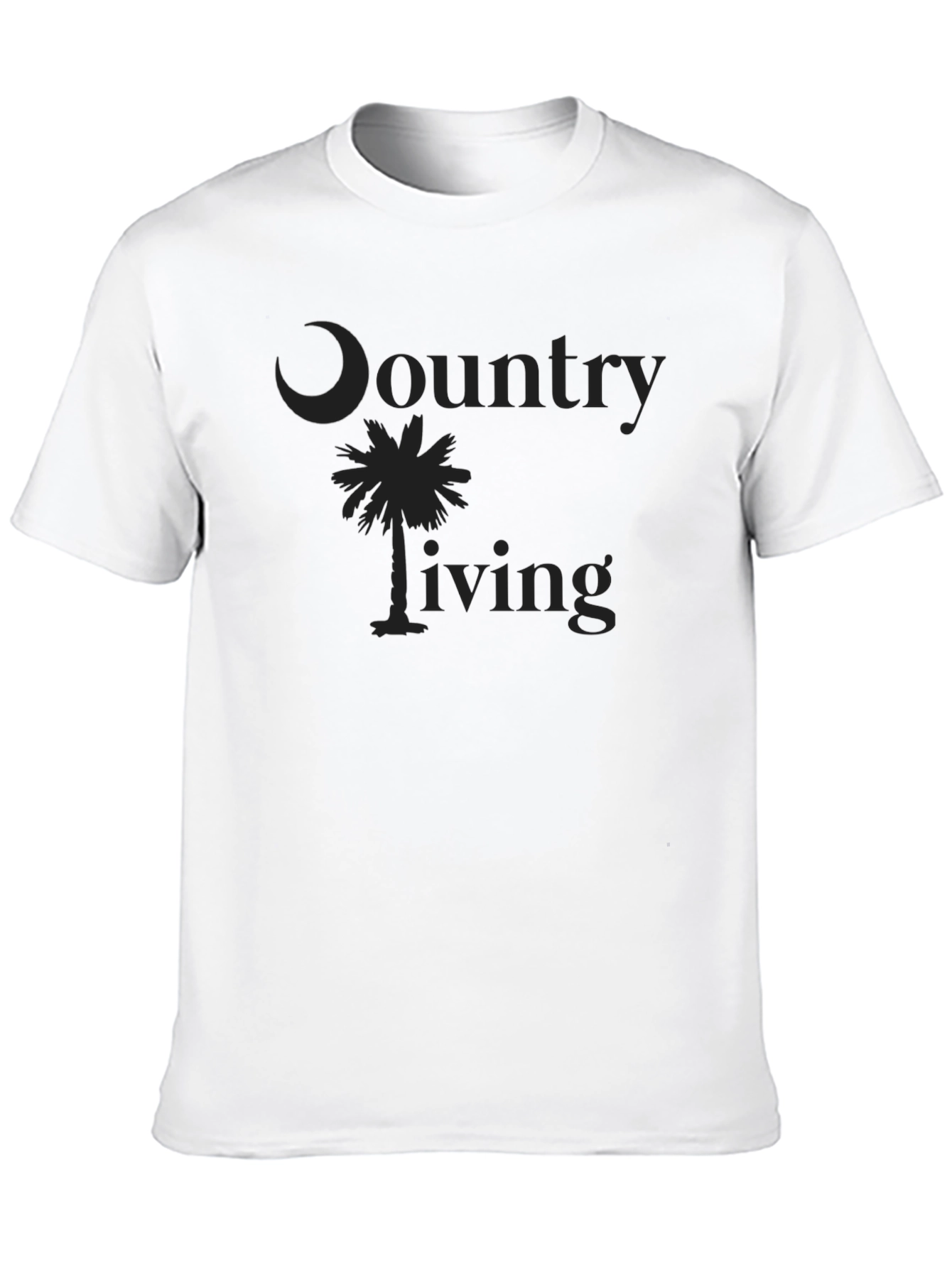 Country Living Black T-Shirt