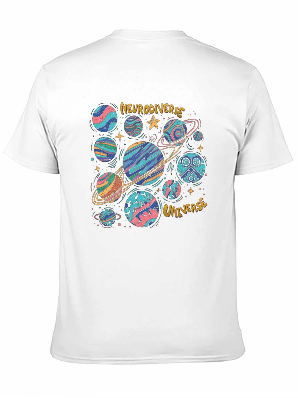Neurodiverse Universe Graphic T-Shirt