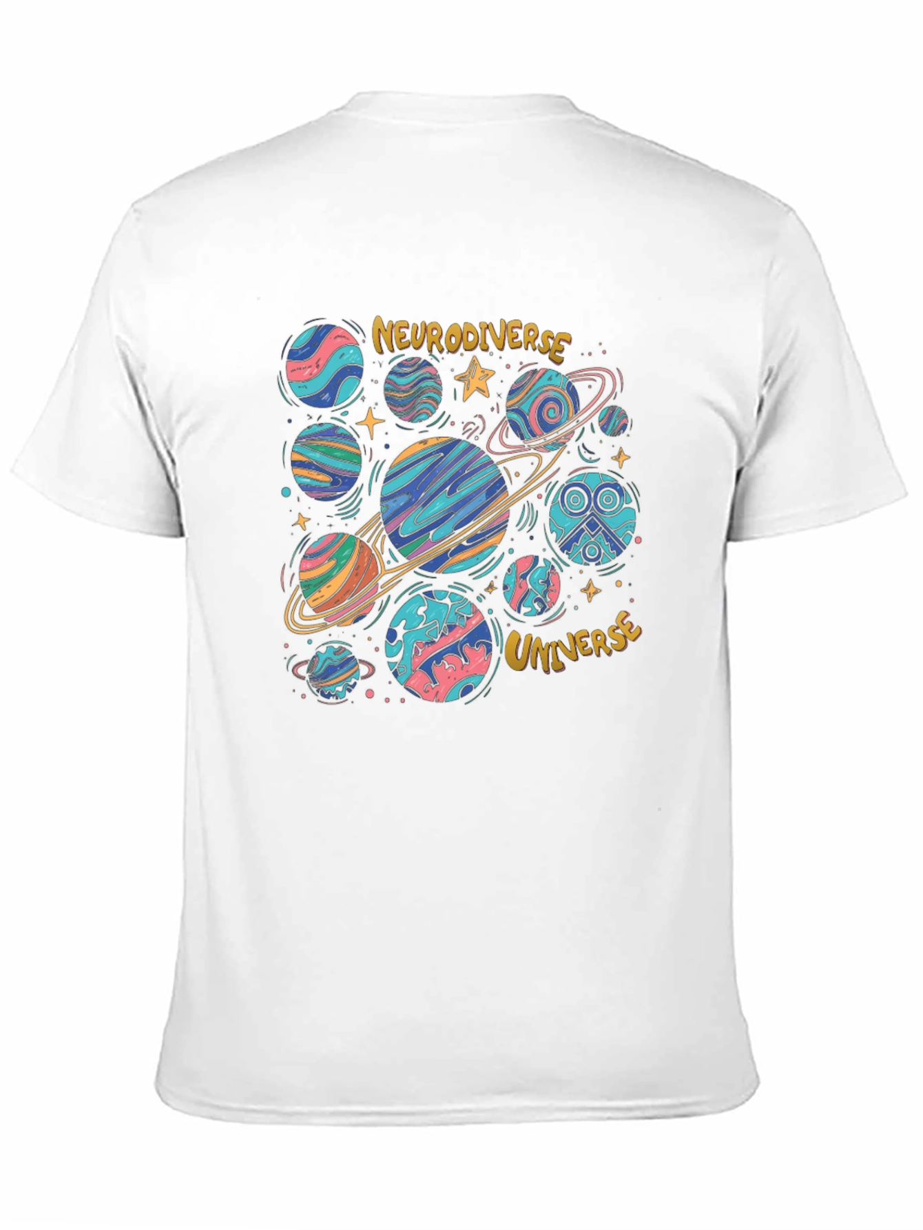 Neurodiverse Universe Graphic T-Shirt