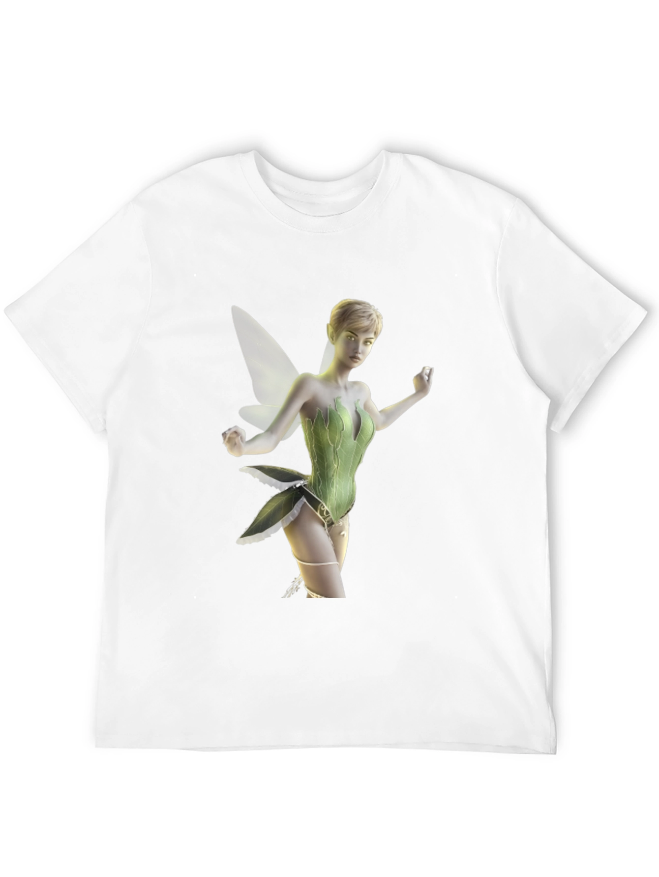Fairy Graphic Tee - Mens Black T-Shirt