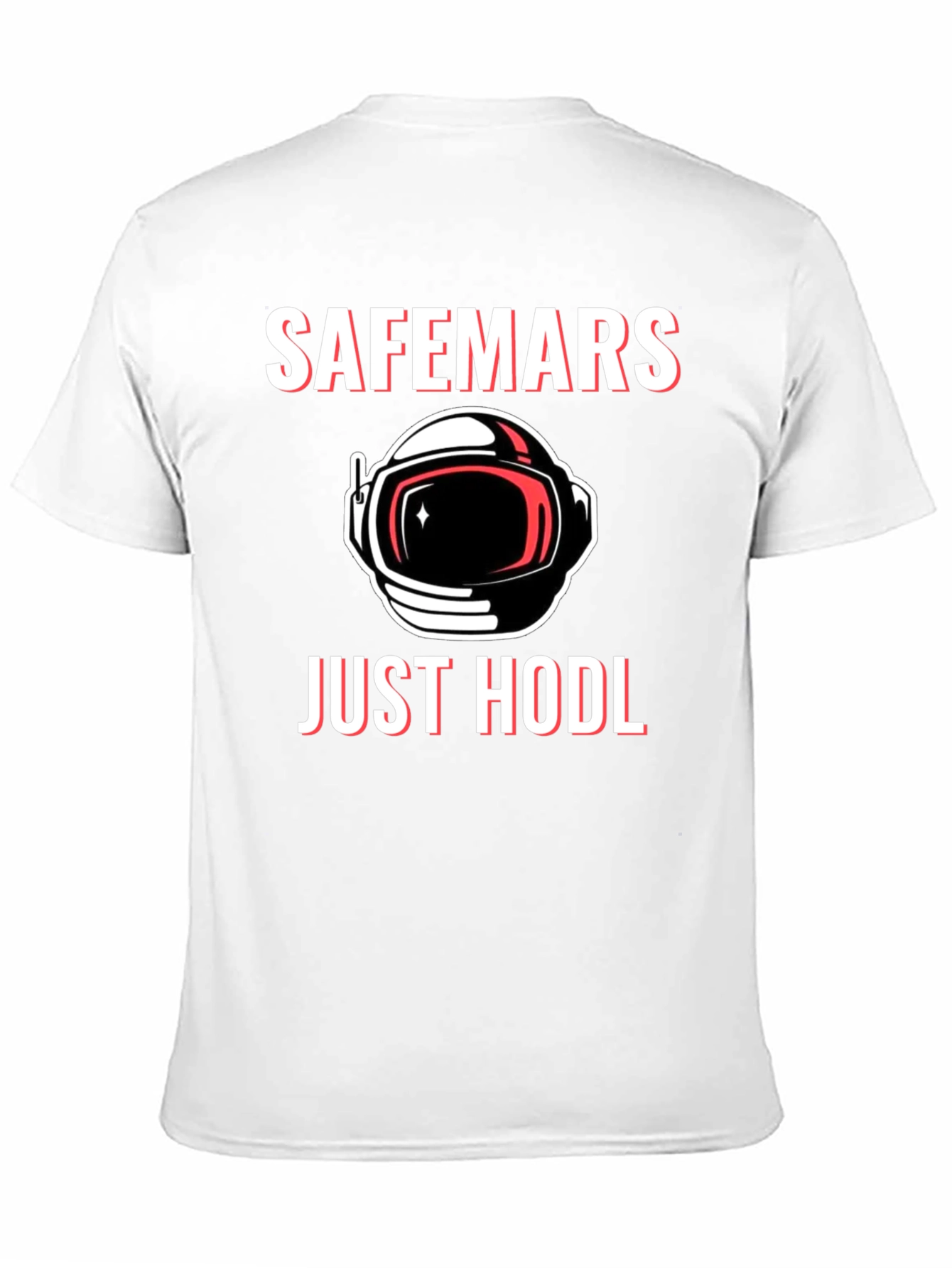 SafeMars Just HODL T-Shirt - Crypto Astronaut