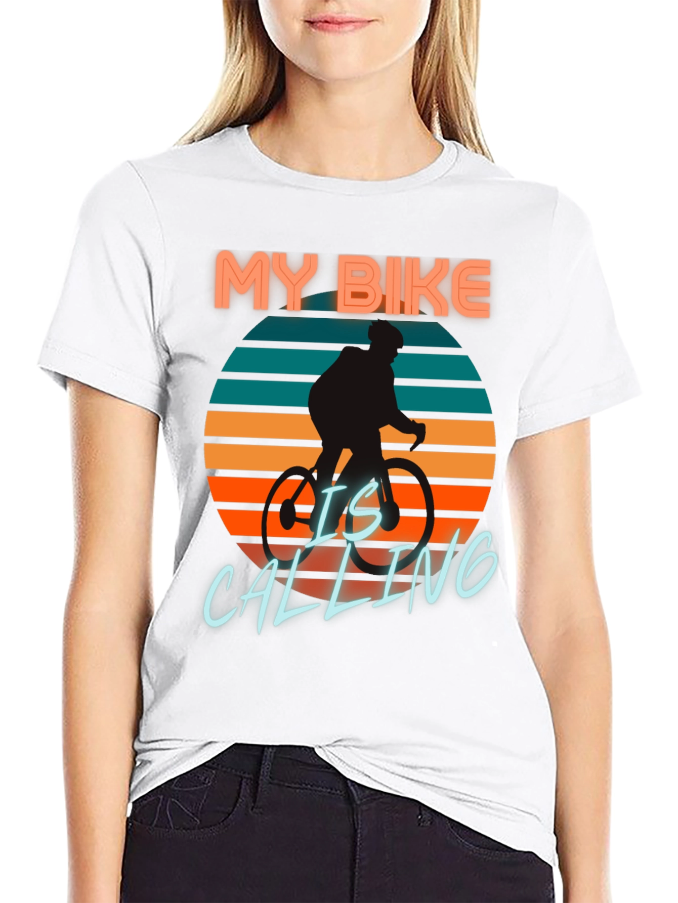 My Bike Is Calling T-Shirt