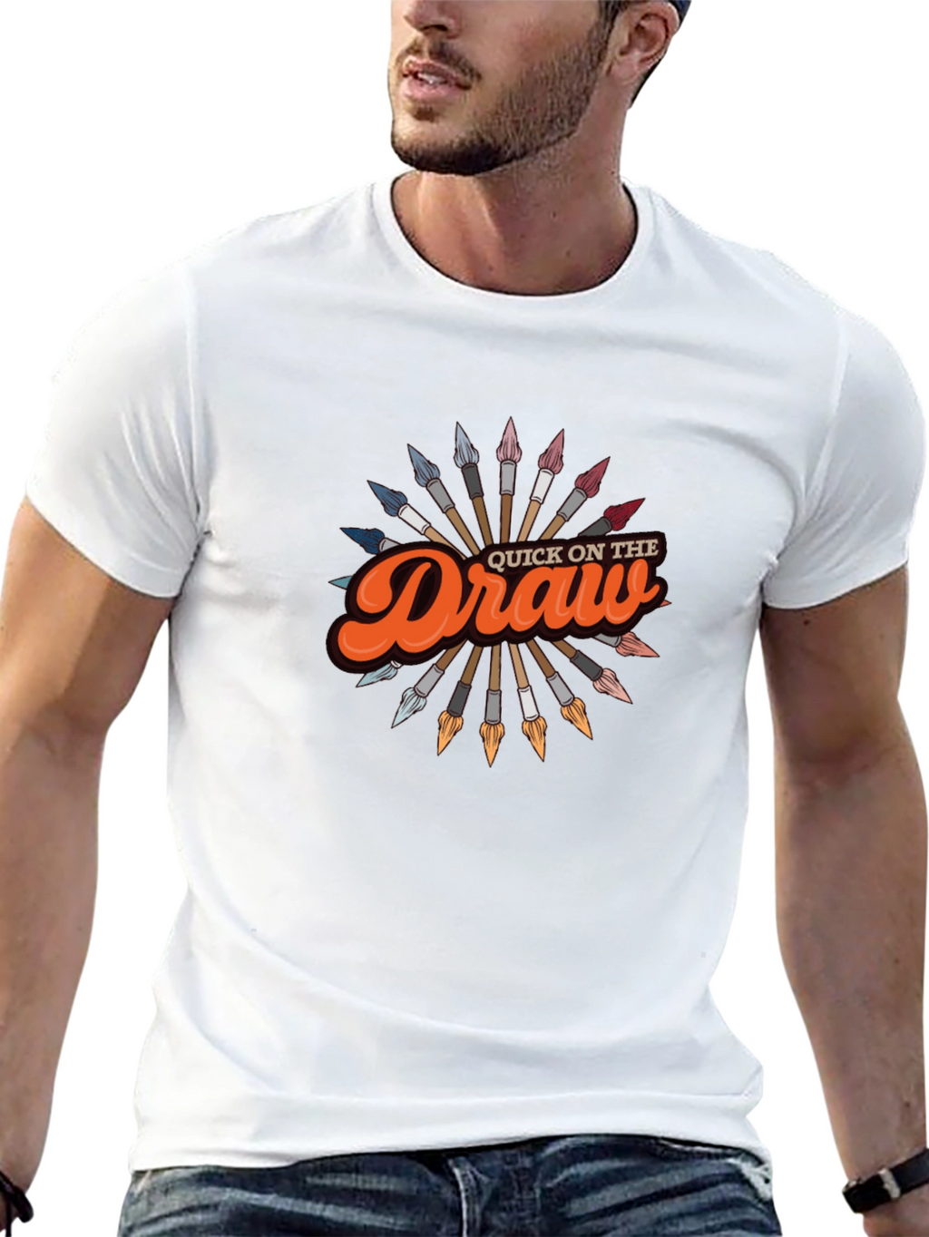 Quick on the Draw Graphic Tee