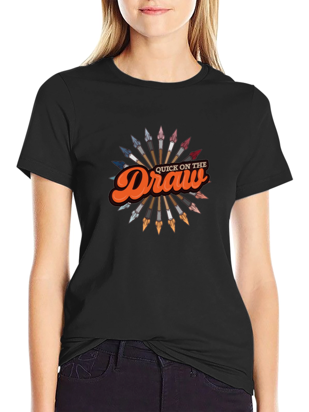 Quick on the Draw Graphic Tee