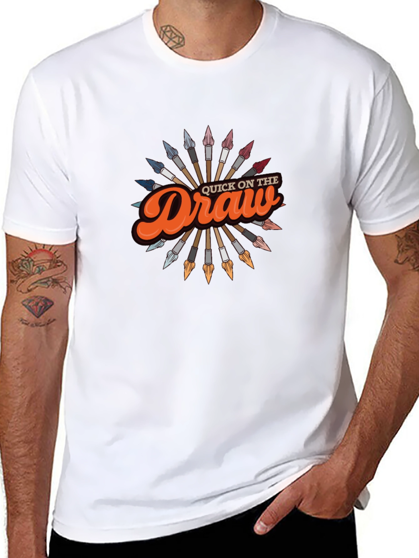 Quick on the Draw Graphic Tee