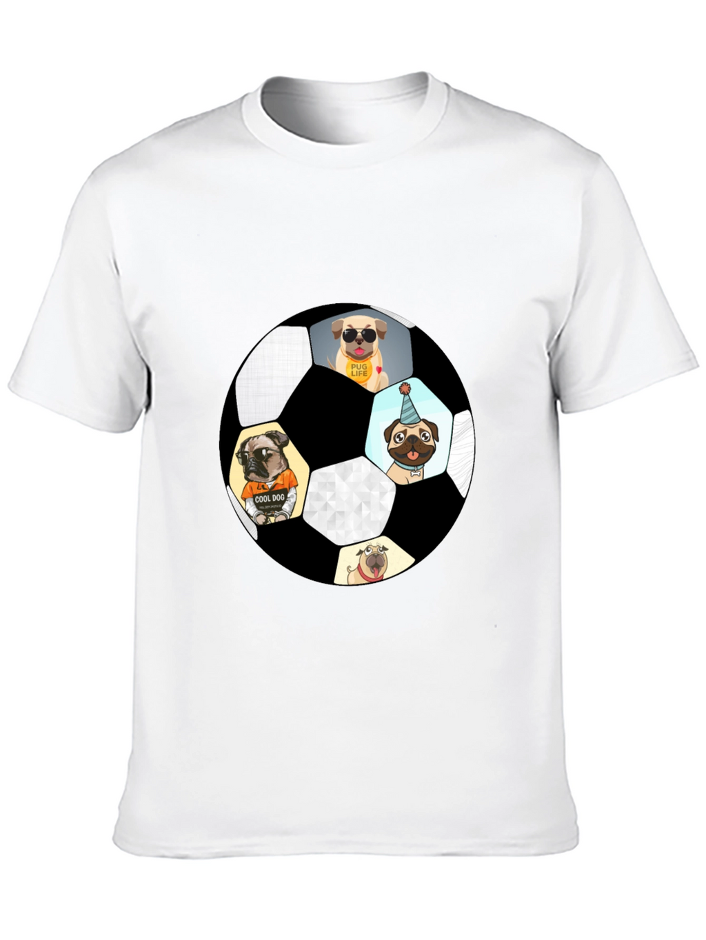 Soccer Pug T-Shirt