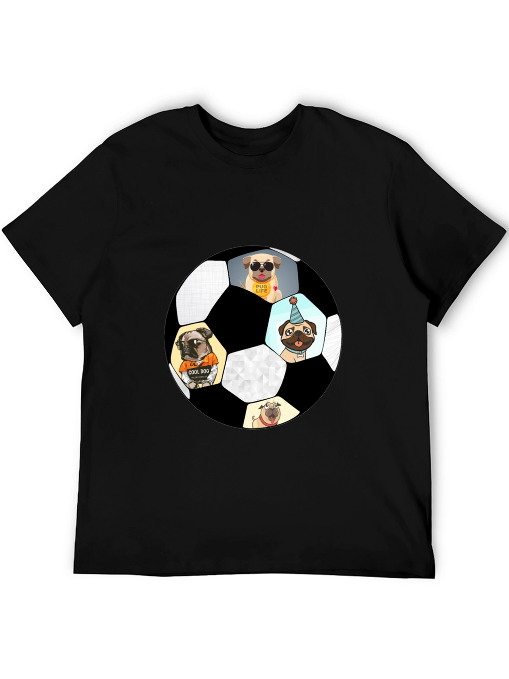 Soccer Pug T-Shirt