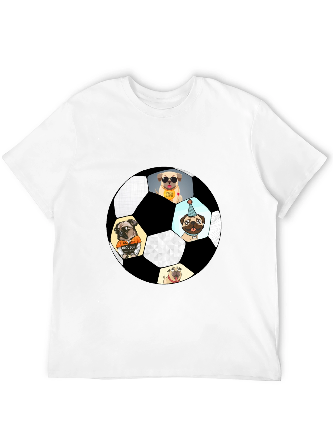 Soccer Pug T-Shirt