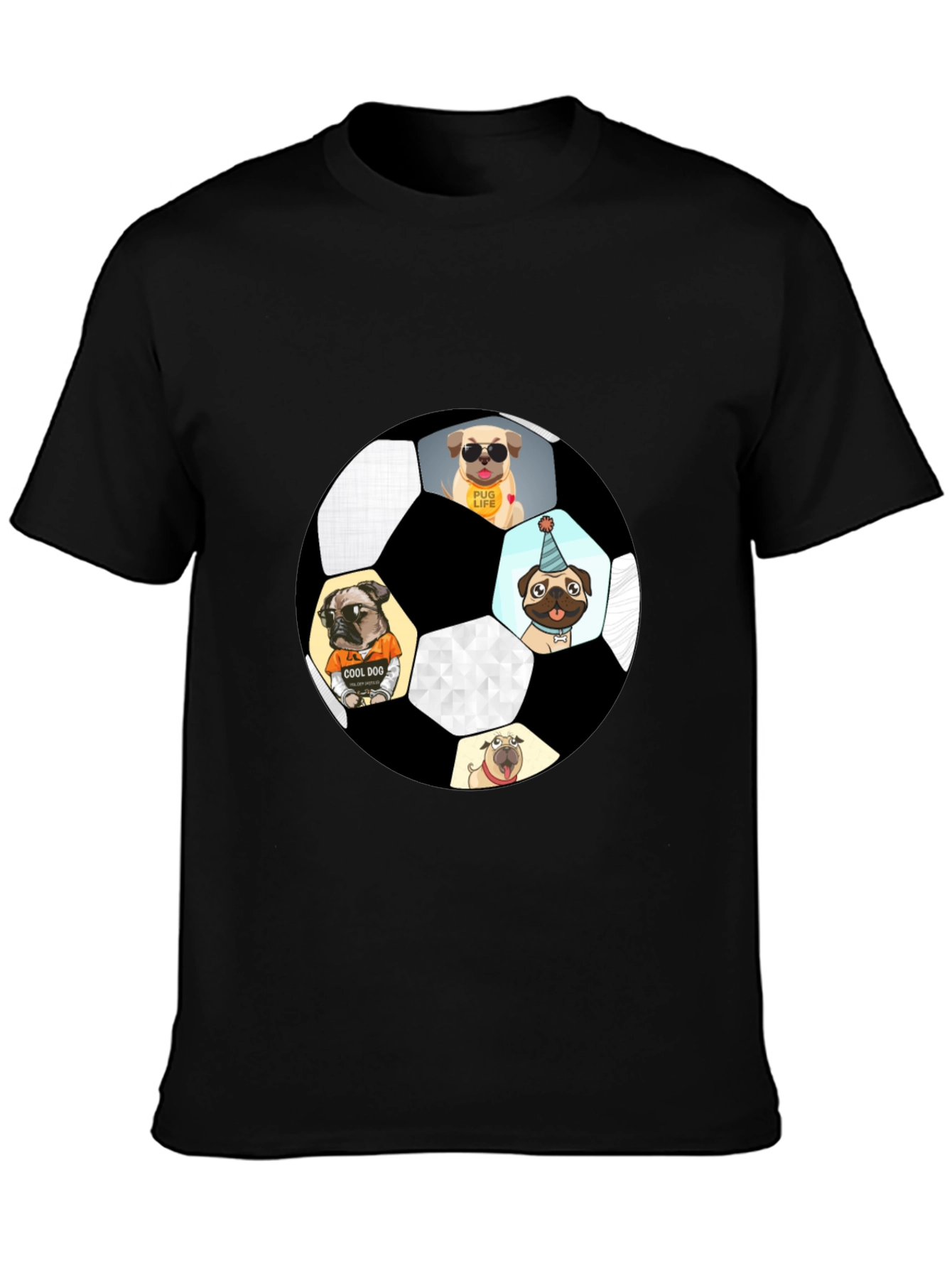 Soccer Pug T-Shirt