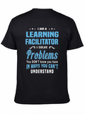 Learning Facilitator T-Shirt - Problem Solver Gift