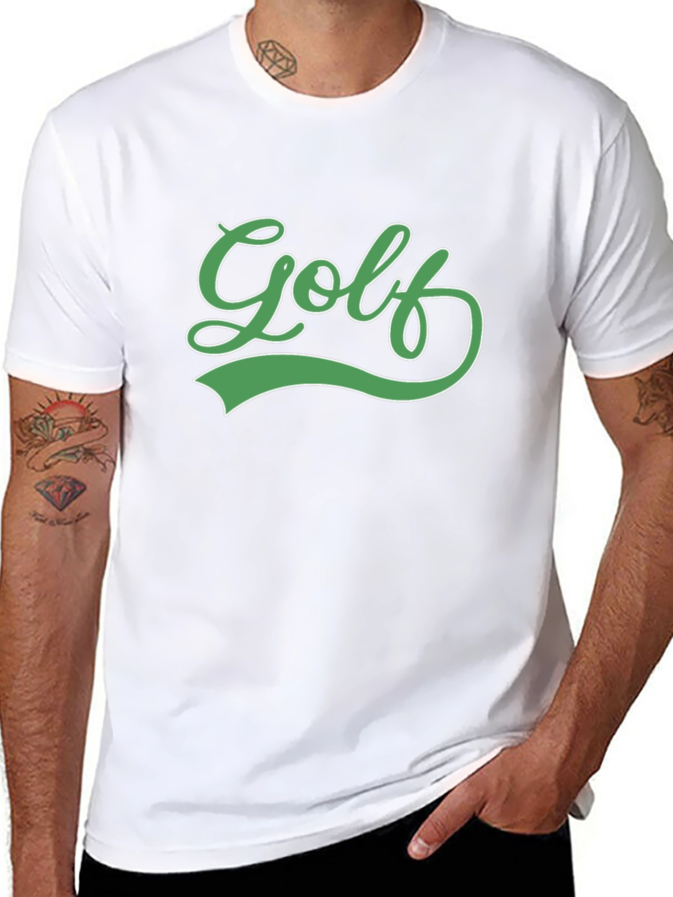 Golf Graphic Tee - Stylish & Sporty