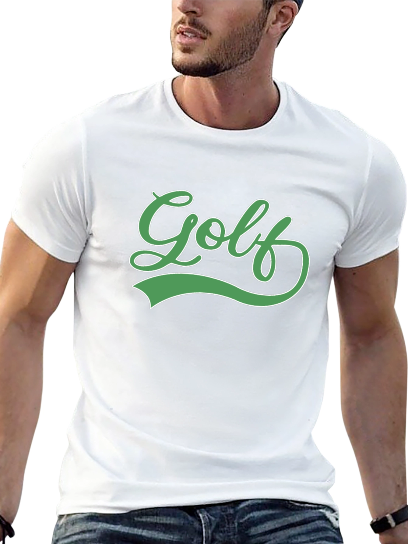 Golf Graphic Tee - Stylish & Sporty