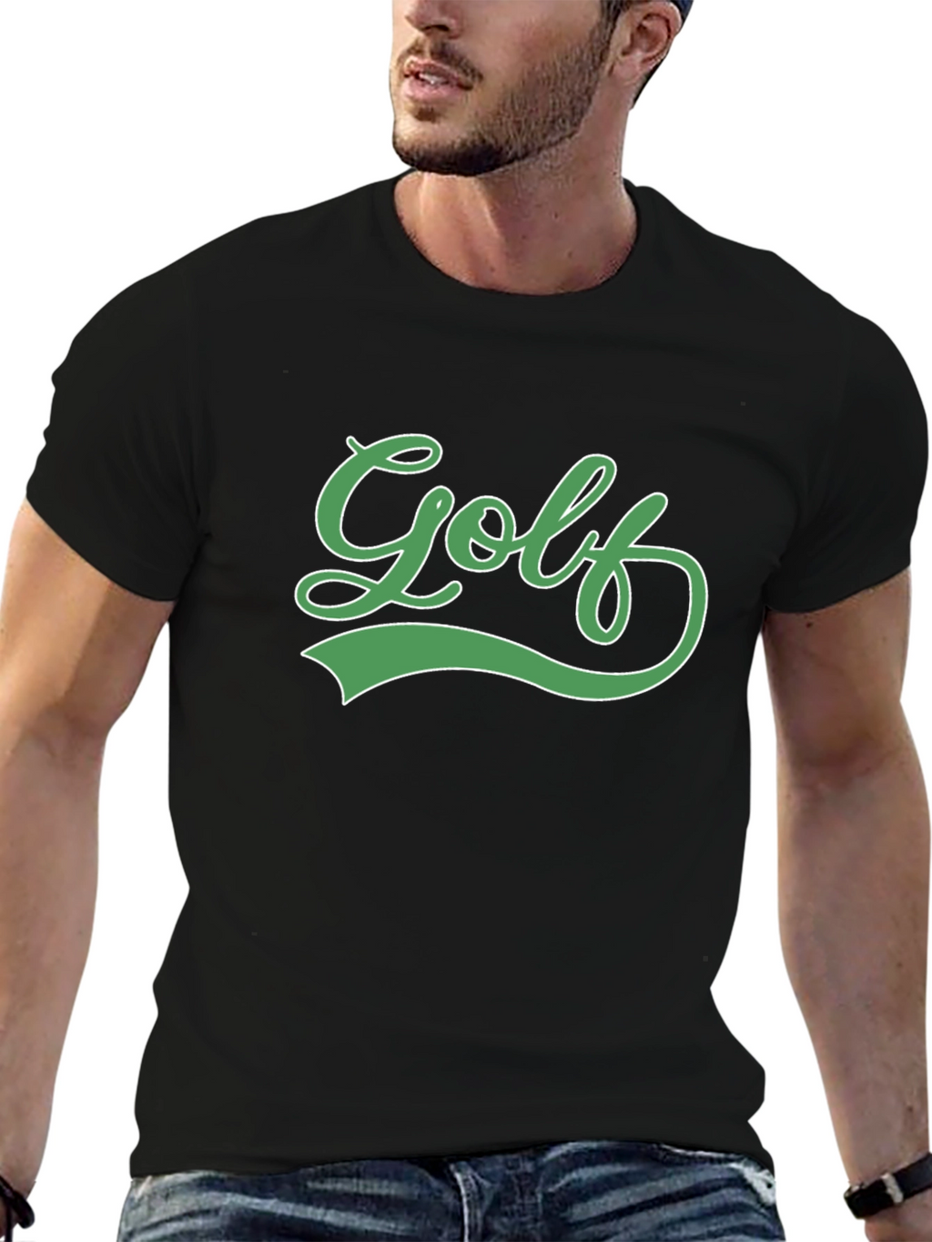 Golf Graphic Tee - Stylish & Sporty
