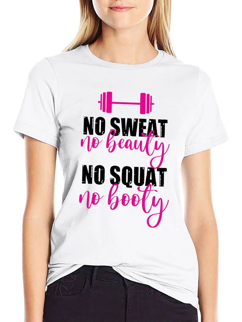 No Sweat No Beauty Graphic Tee