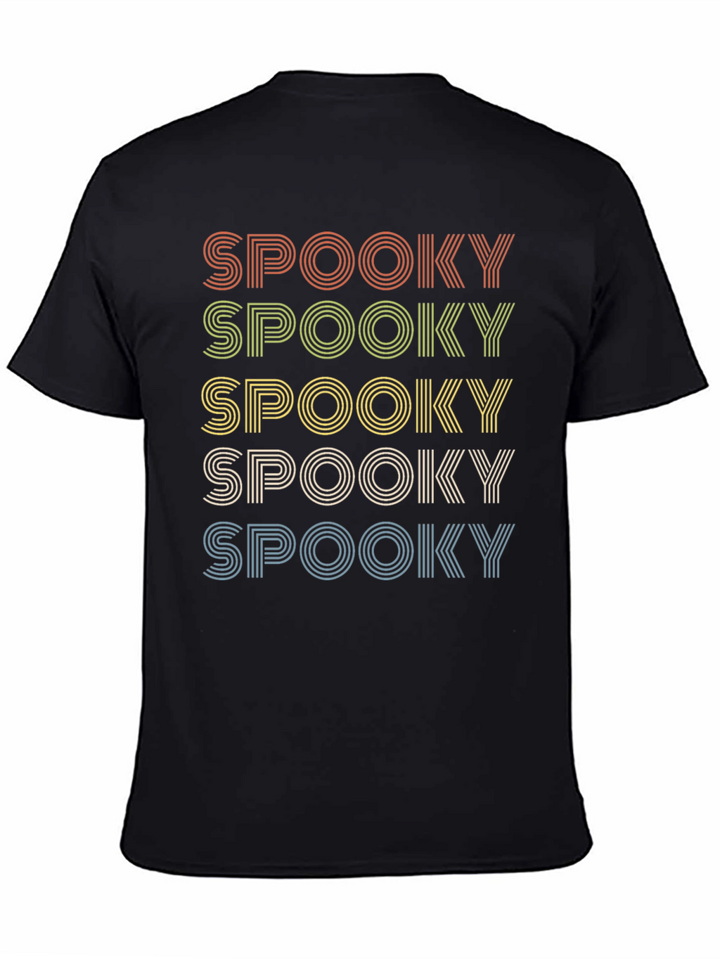 Spooky Retro T-Shirt - Halloween Graphic Tee