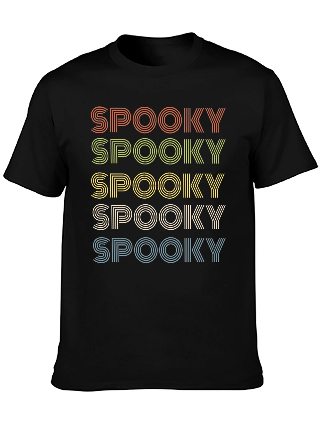 Spooky Retro T-Shirt - Halloween Graphic Tee
