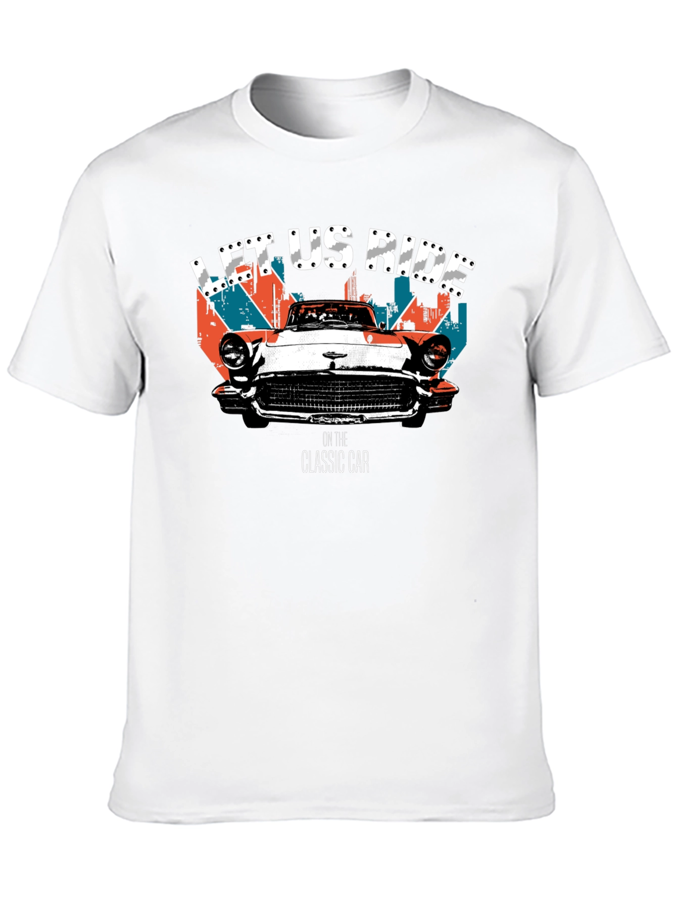 Classic Car Ride Graphic Tee - Retro Cool