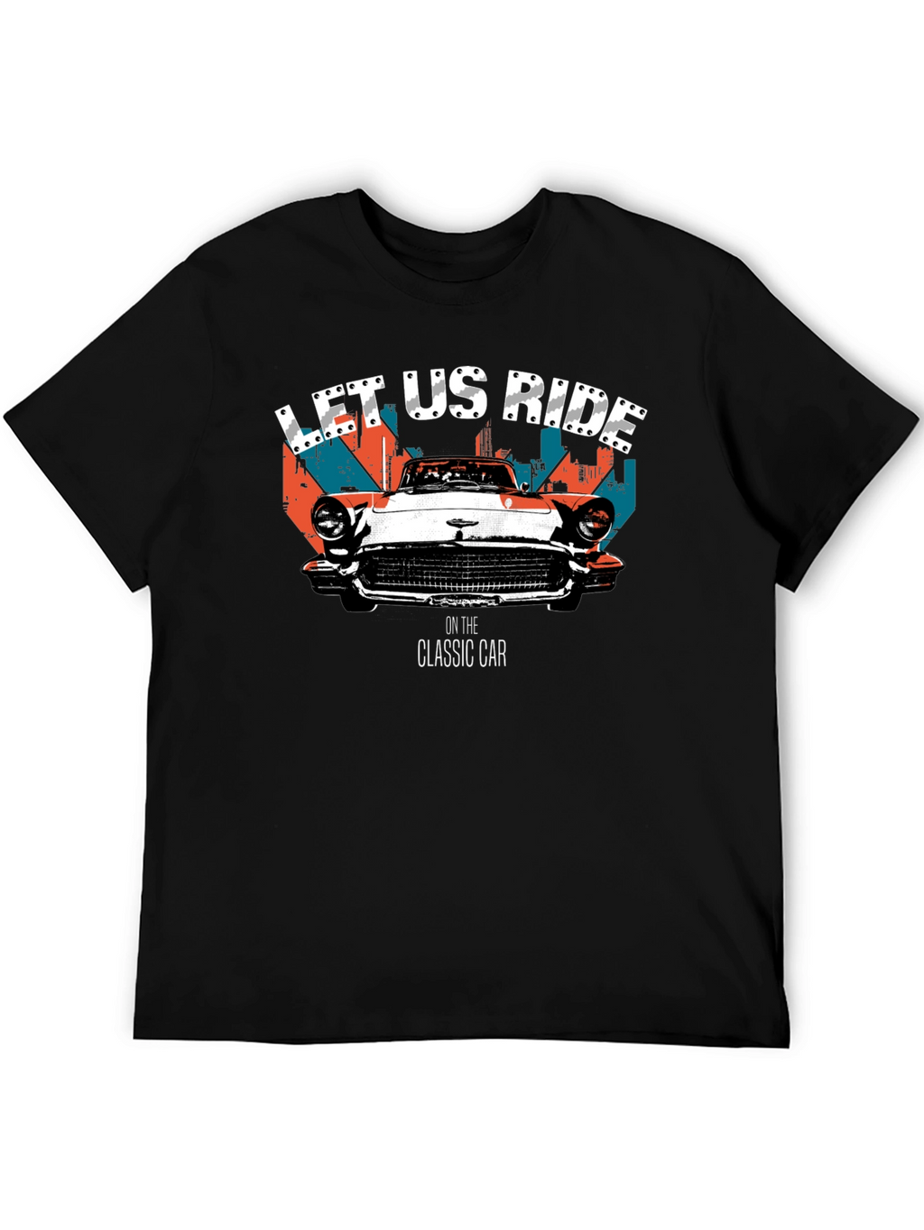 Classic Car Ride Graphic Tee - Retro Cool