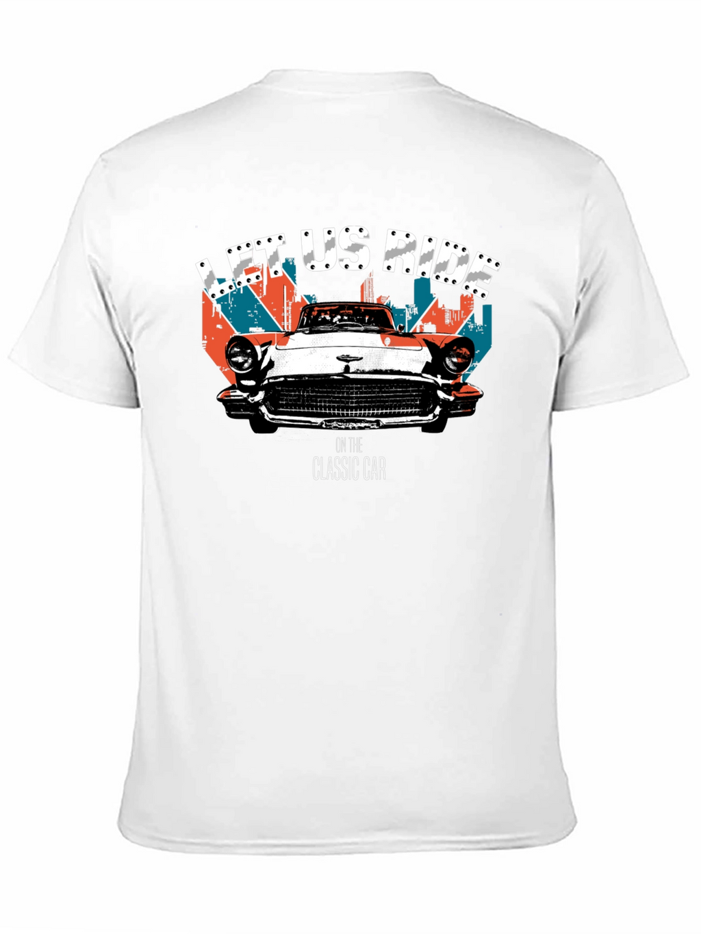 Classic Car Ride Graphic Tee - Retro Cool