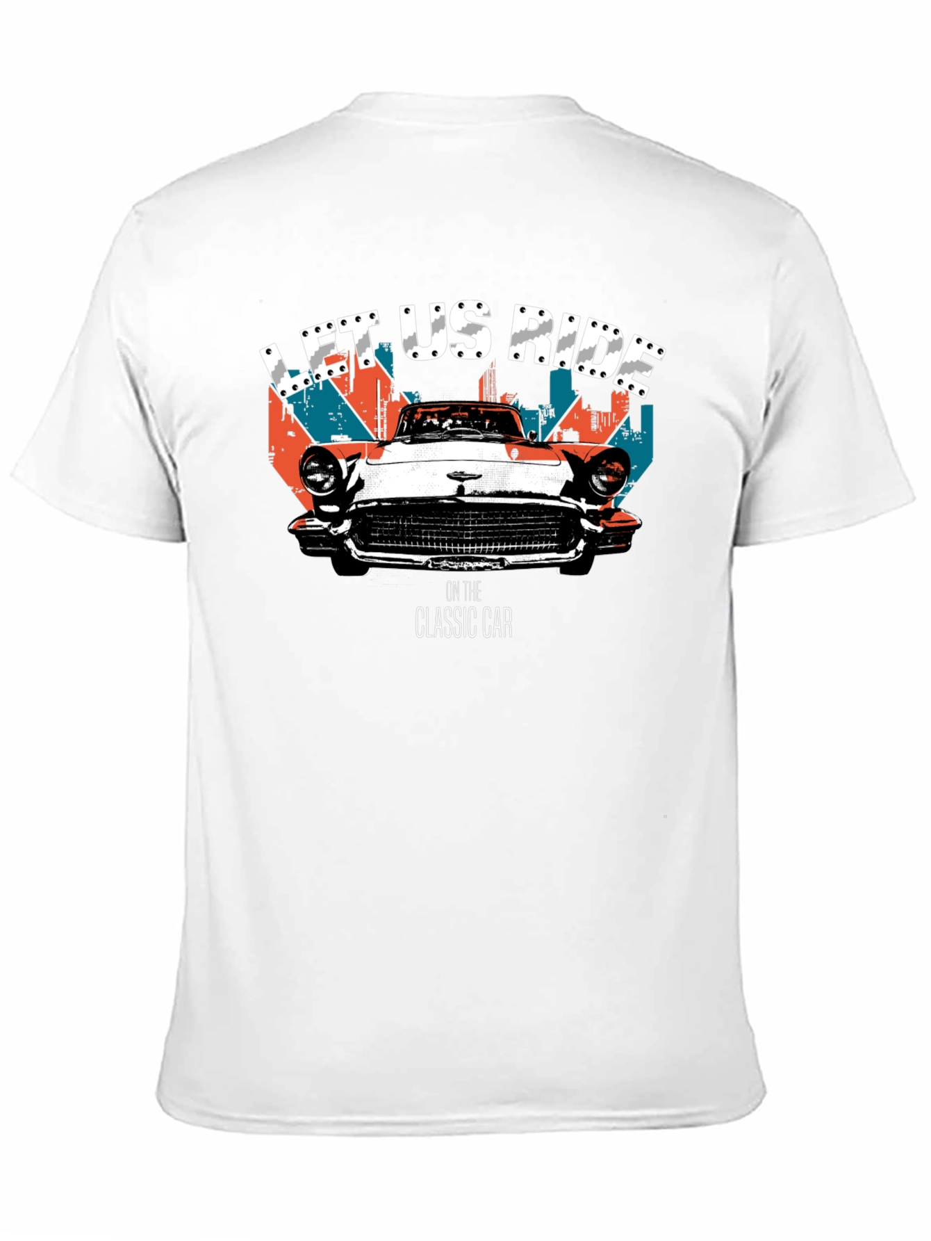 Classic Car Ride Graphic Tee - Retro Cool