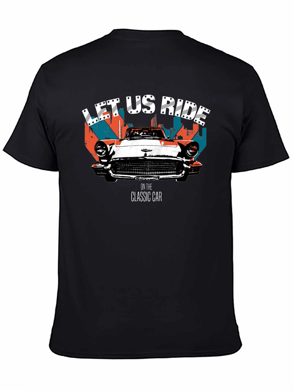 Classic Car Ride Graphic Tee - Retro Cool