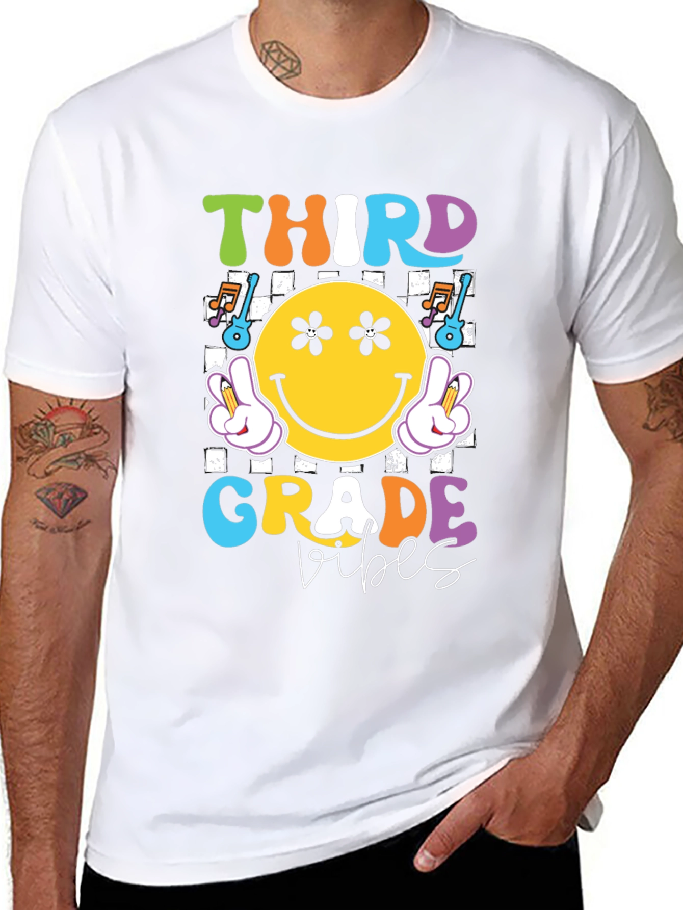 Third Grade Vibes Graphic Tee