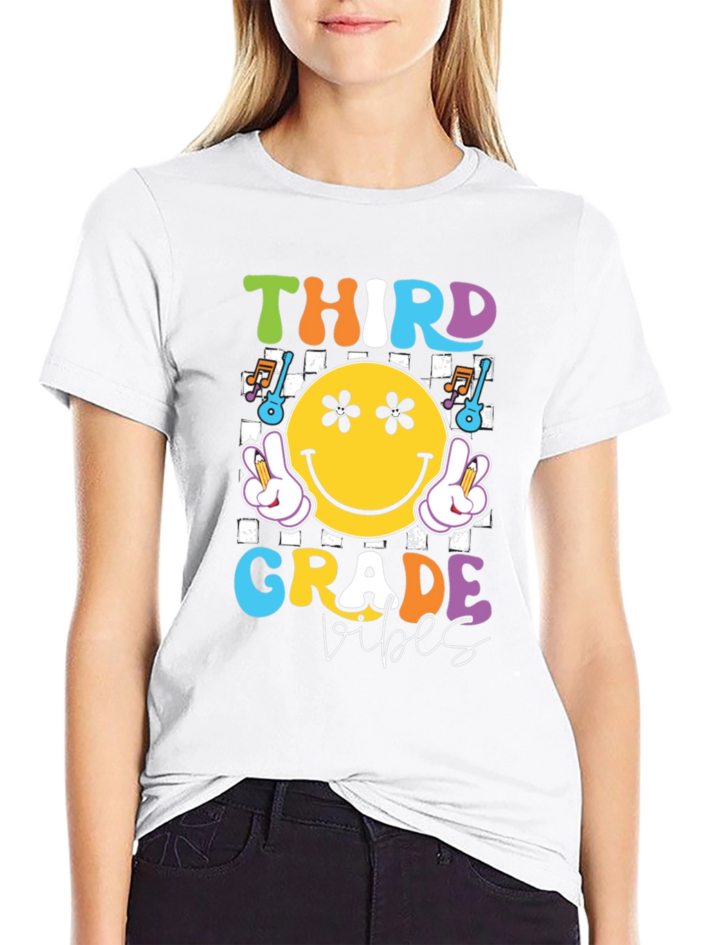 Third Grade Vibes Graphic Tee