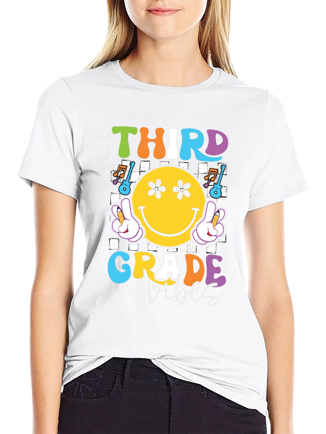 Third Grade Vibes Graphic Tee