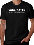 Vaccinated (Not Republican) Graphic Tee