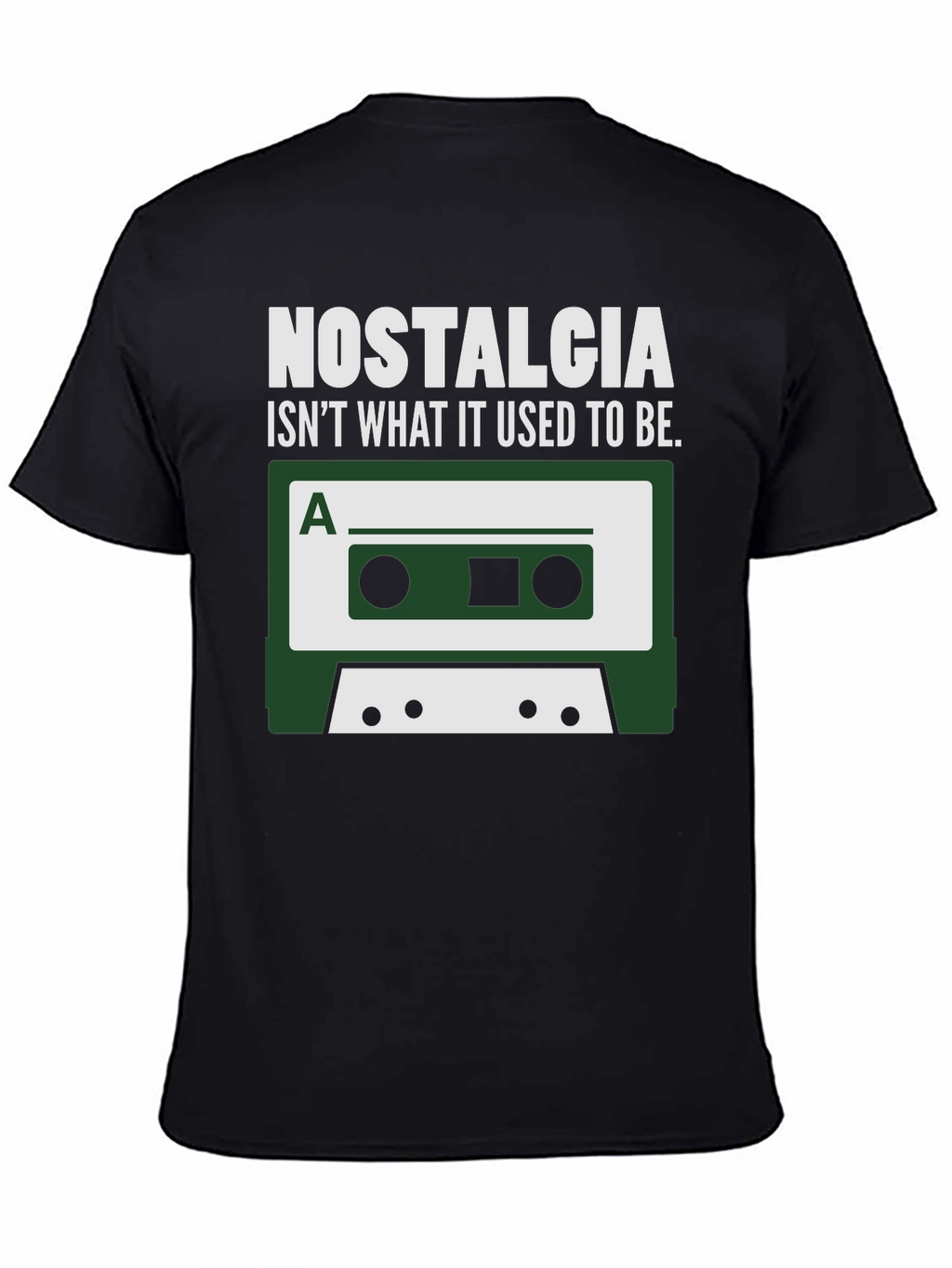 Nostalgia Cassette Tape Funny Graphic T-Shirt