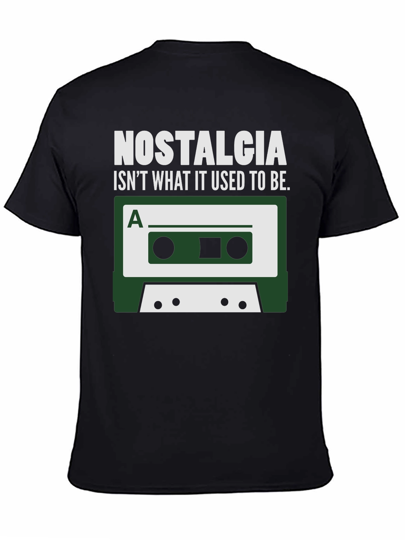 Nostalgia Cassette Tape Funny Graphic T-Shirt