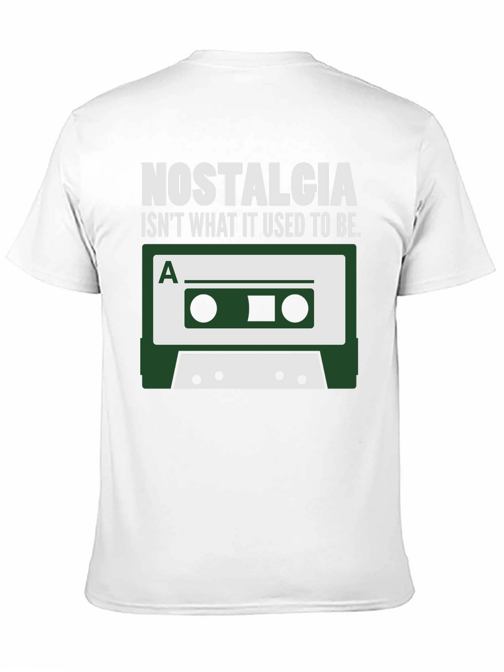Nostalgia Cassette Tape Funny Graphic T-Shirt