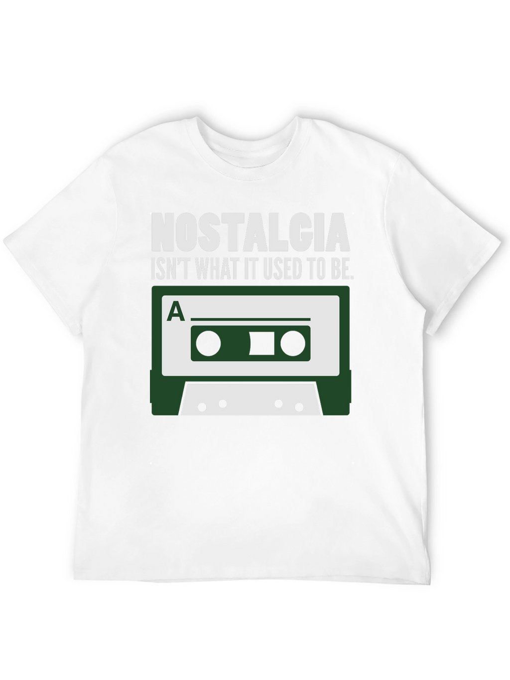 Nostalgia Cassette Tape Funny Graphic T-Shirt
