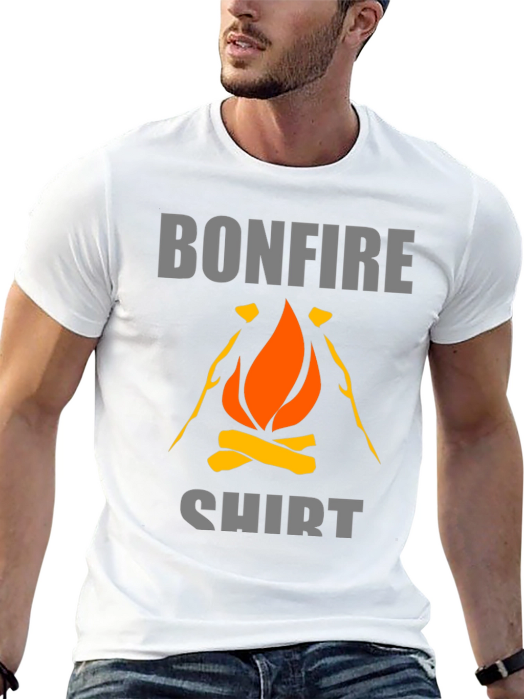Bonfire Shirt - Cool Campfire Graphic Tee