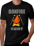 Bonfire Shirt - Cool Campfire Graphic Tee