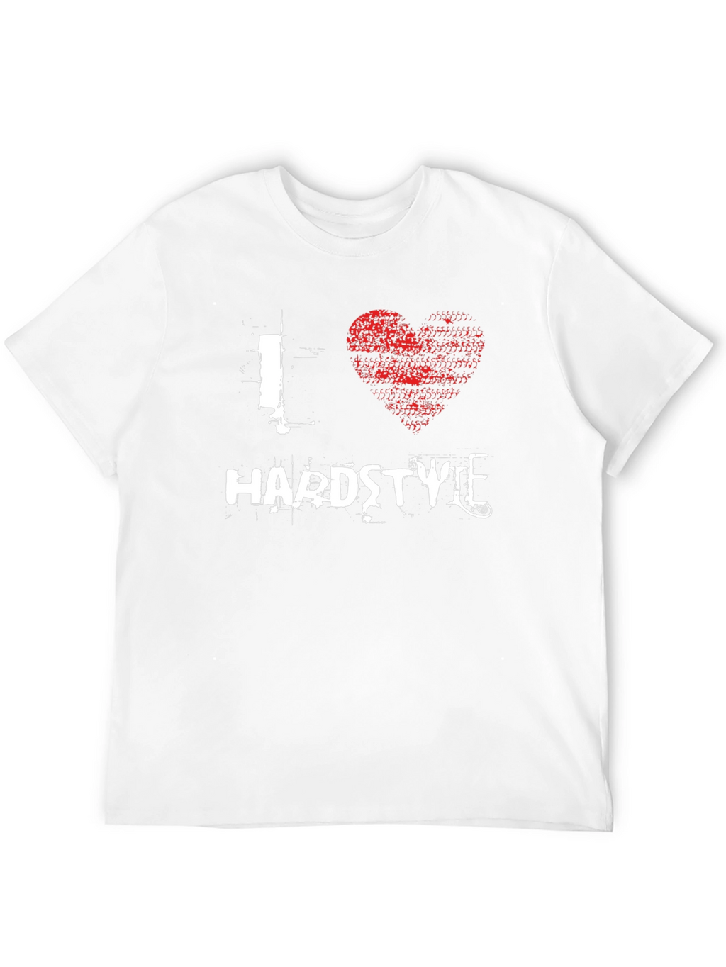 I Love Hardstyle T-Shirt Black Graphic Tee