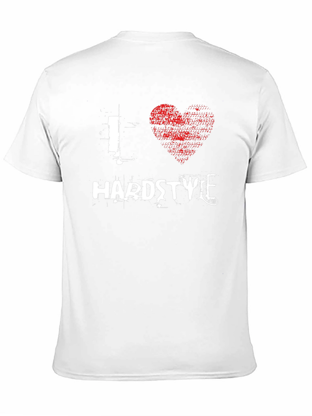 I Love Hardstyle T-Shirt Black Graphic Tee
