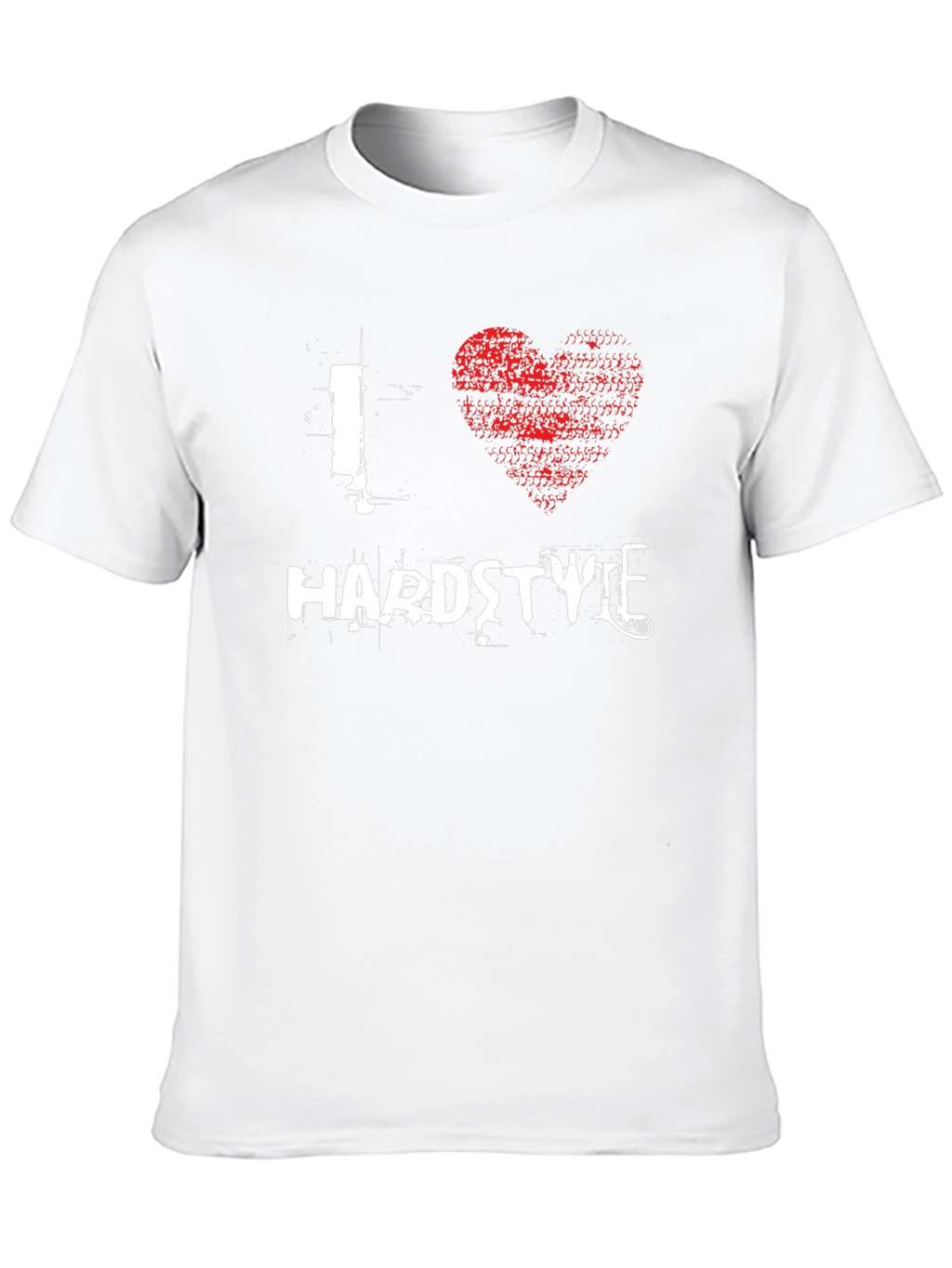I Love Hardstyle T-Shirt Black Graphic Tee