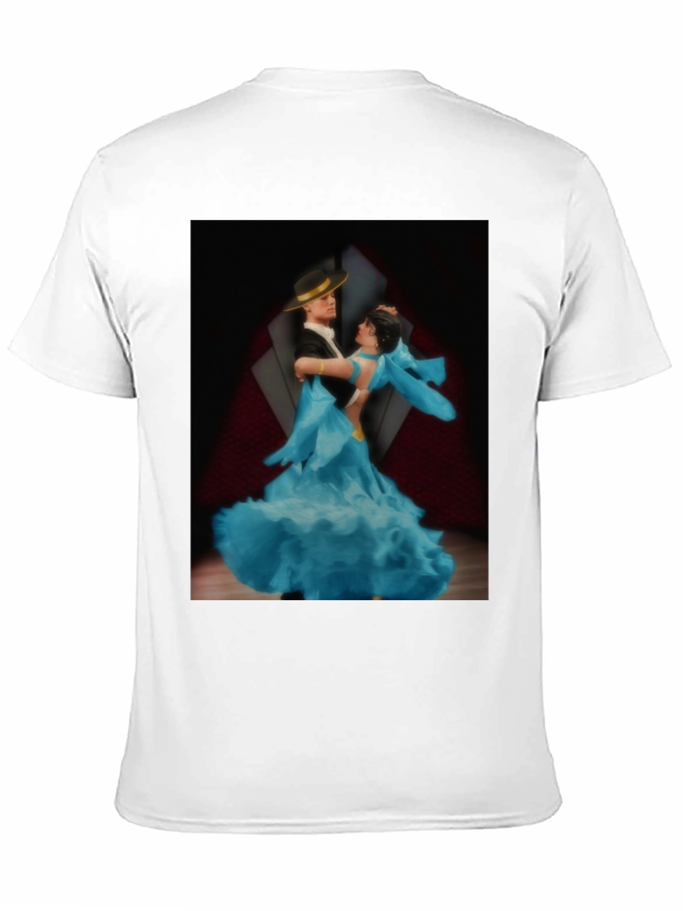 Dancing Couple Graphic Tee - Ballroom Style