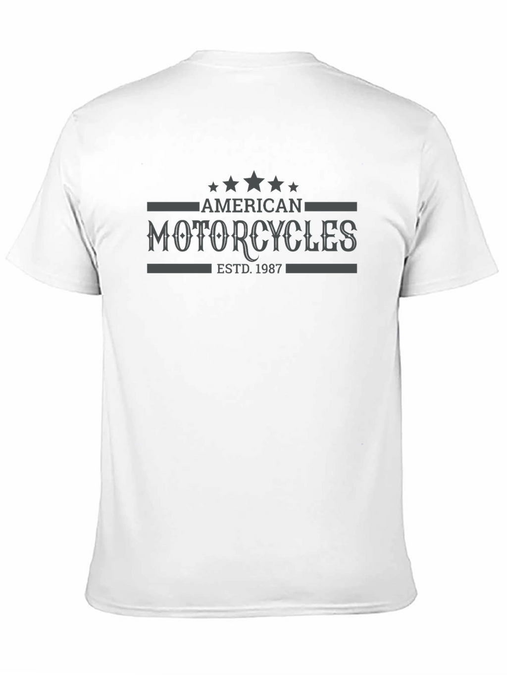 American Motorcycles ESTD. 1987 Graphic Tee