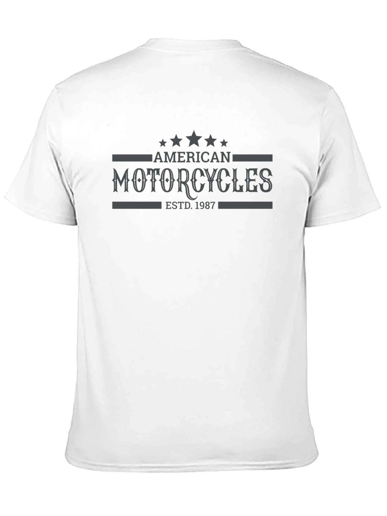 American Motorcycles ESTD. 1987 Graphic Tee