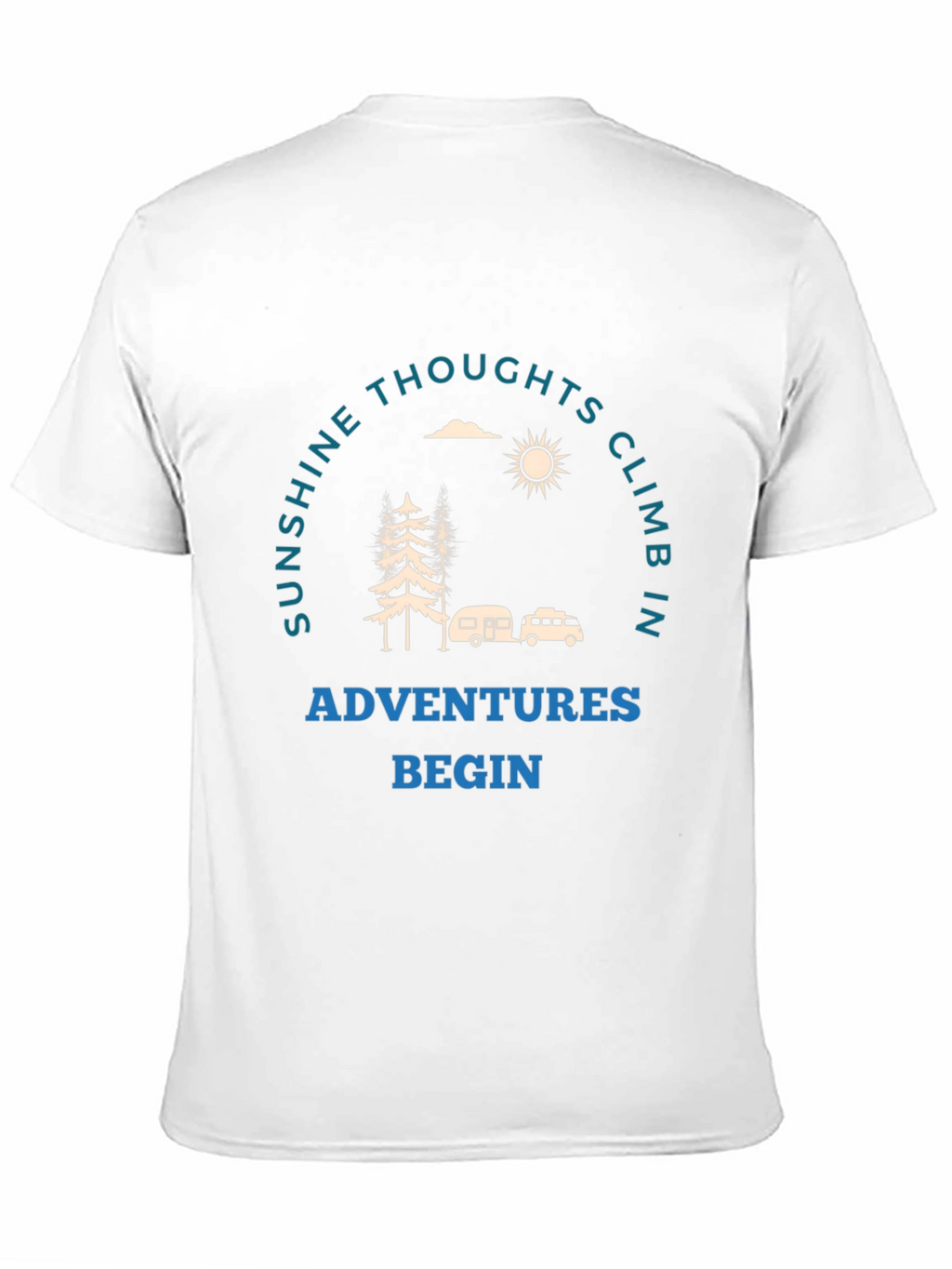 Adventure Begins Graphic T-Shirt