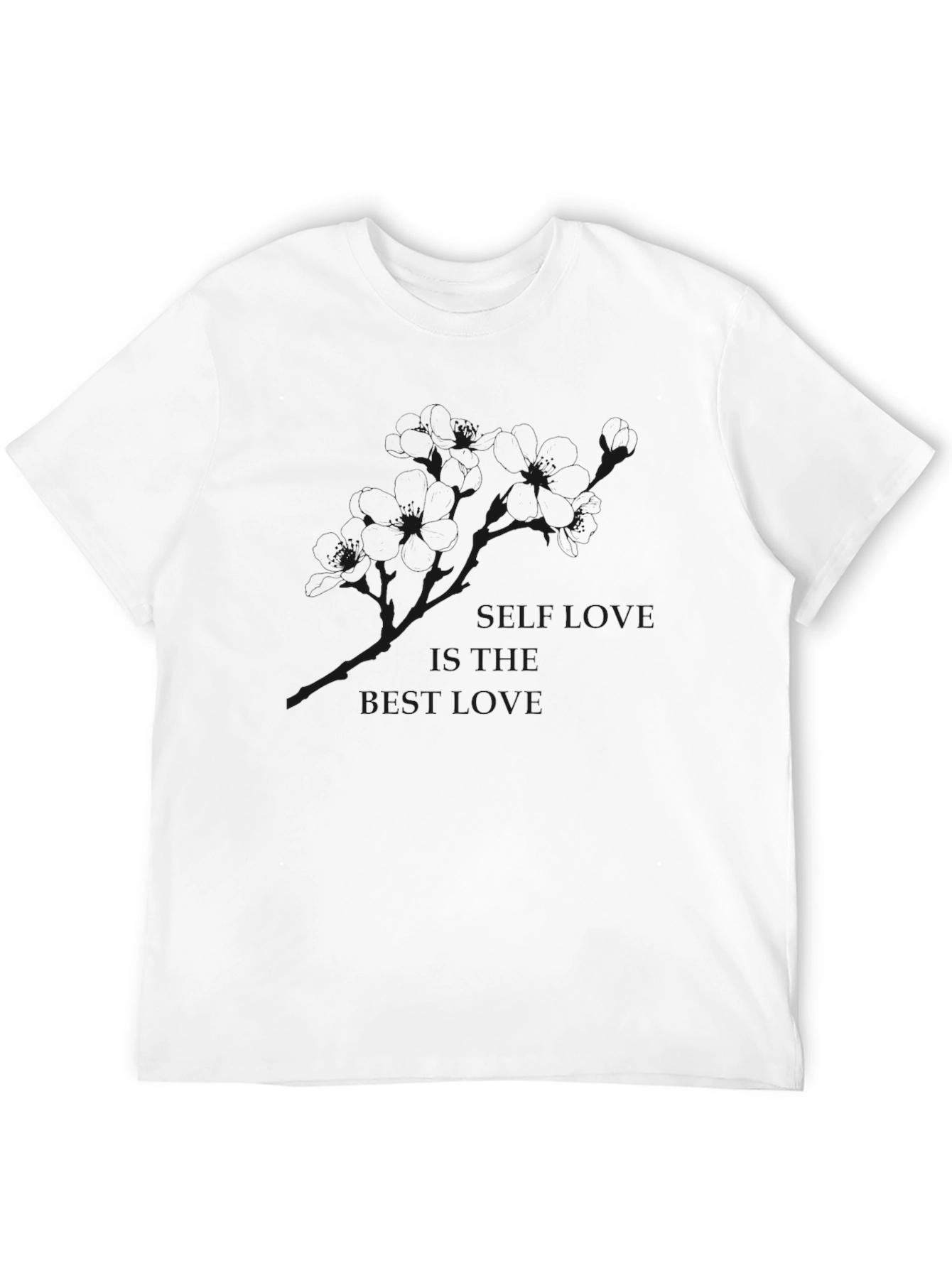 Black Graphic Tee - Love Restorative Design