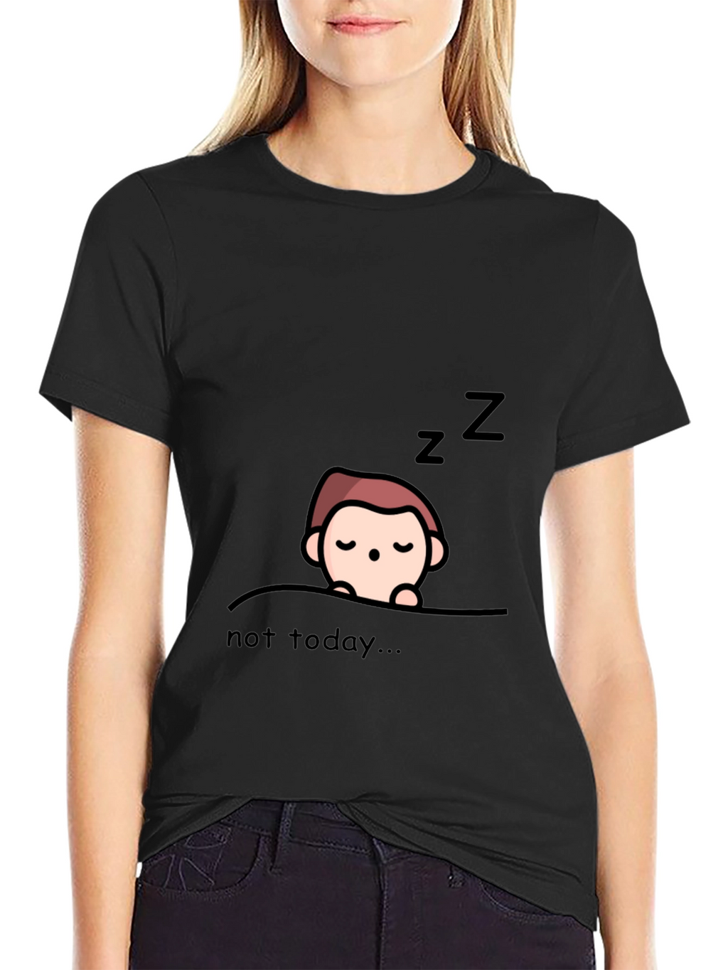 Not Today Graphic Tee - Lazy Day Style