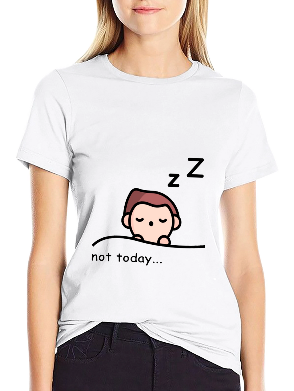 Not Today Graphic Tee - Lazy Day Style