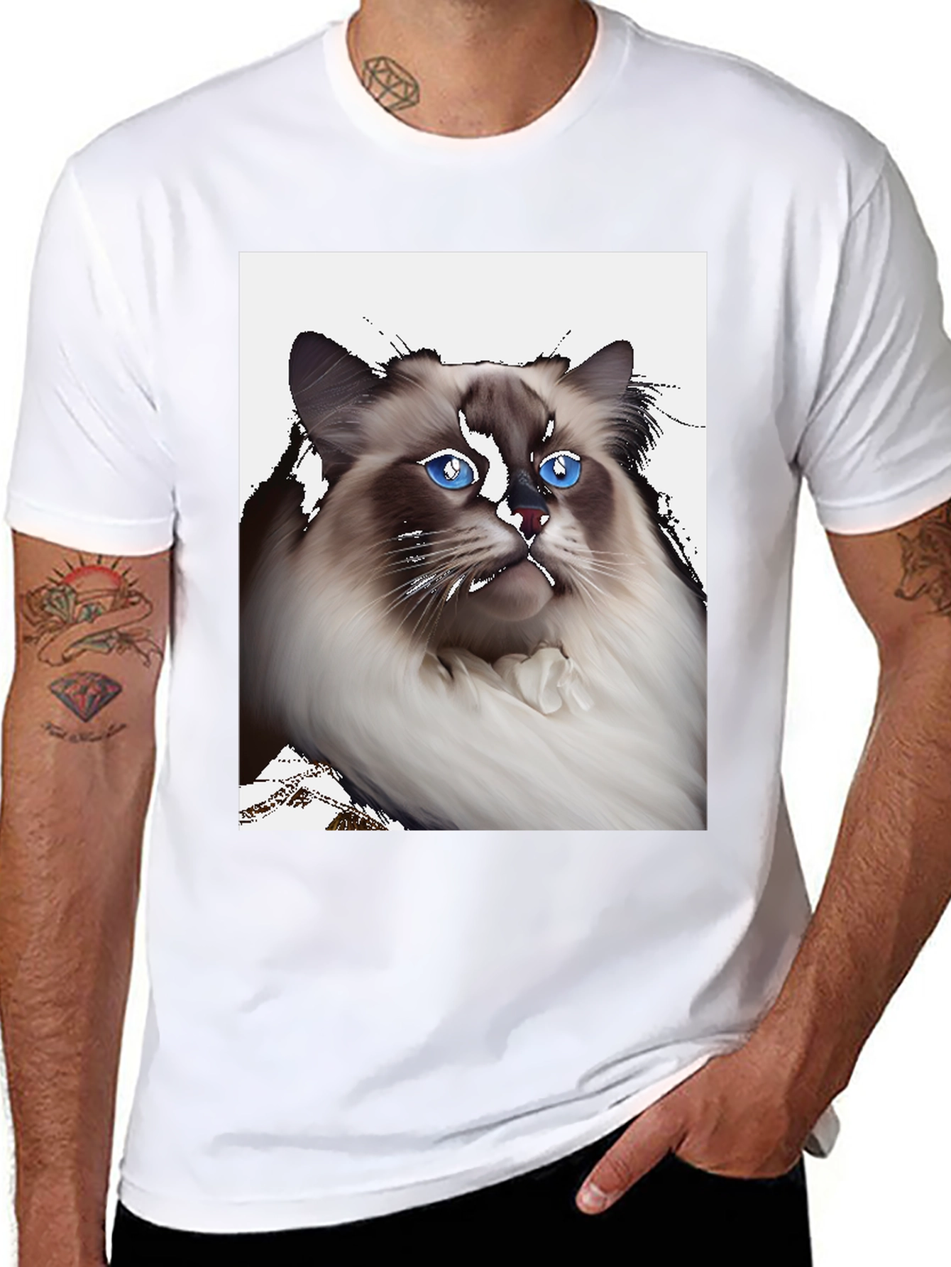 Ragdoll Cat T-Shirt - Unique Graphic Tee