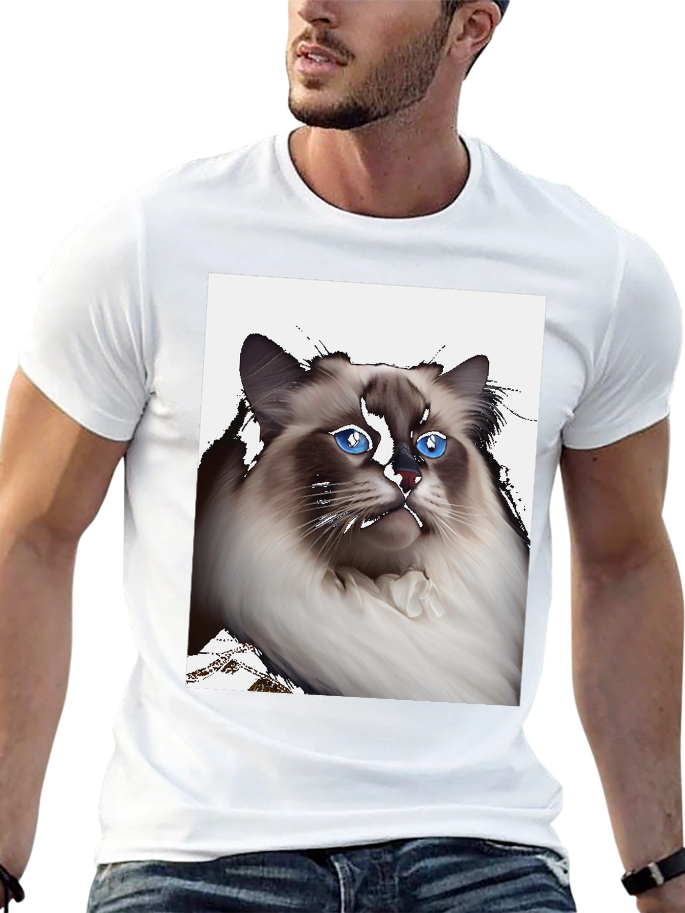 Ragdoll Cat T-Shirt - Unique Graphic Tee